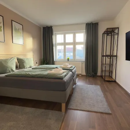 Larooms Merseburg - Apartment Np23 - 4 Einzelbetten - Parkplatz - Naehe Infra Leuna - Ideal Fuer Teams * Merseburg